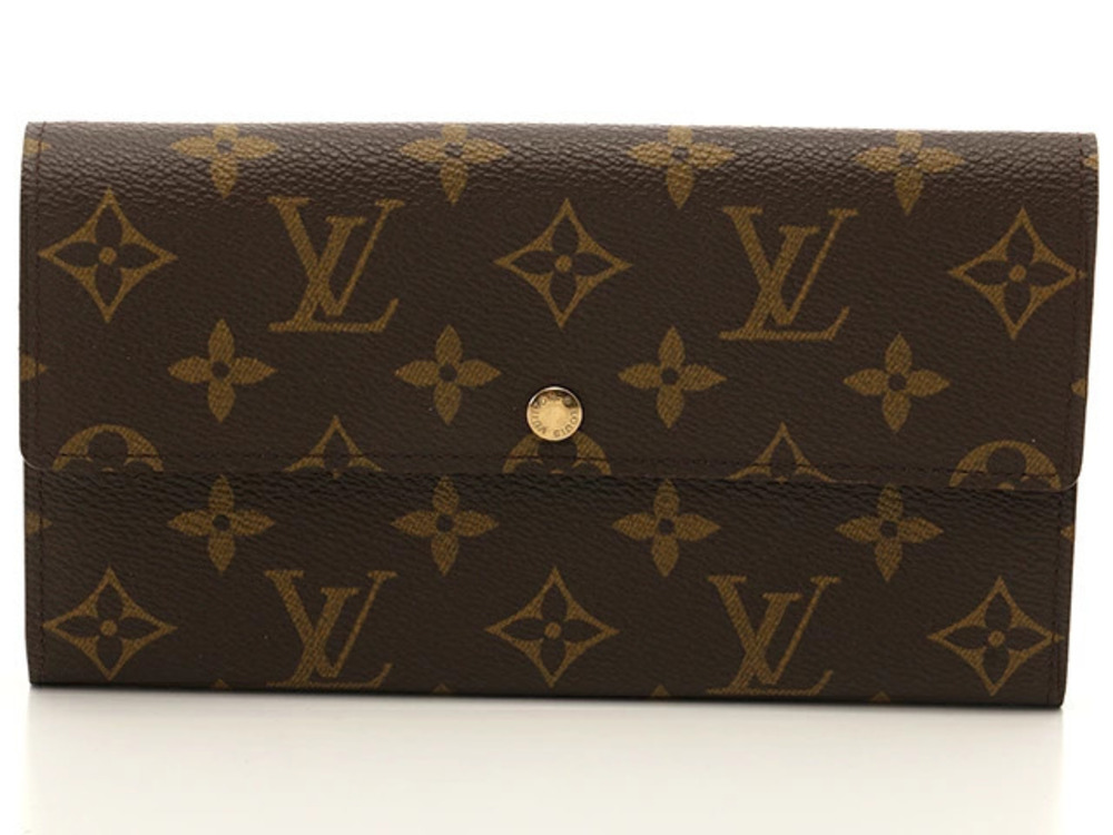 LOUIS VUITTON Pochette Portemonnaie Credit Monogram